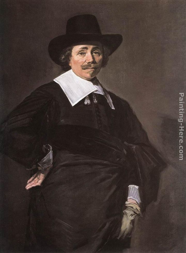 Portrait of a Standing Man painting - Frans Hals Portrait of a Standing Man art painting